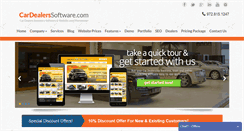 Desktop Screenshot of cardealerssoftware.com